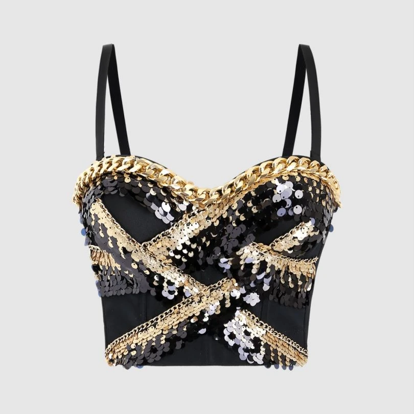 DB1469年会礼服性感法式网红欧美辣妹舞团鱼骨胸衣