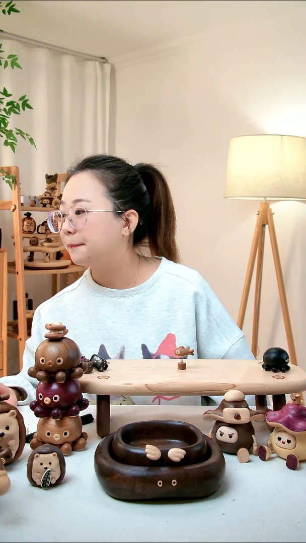 柚木微瑕小鱼 微瑕疵