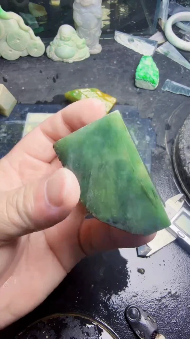 未镶嵌挂件翡翠天然翡翠109