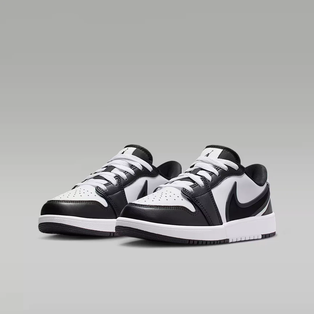 NIKE/耐克官方正品AJ1RM(GS)黑白熊猫运动鞋HQ2024-101