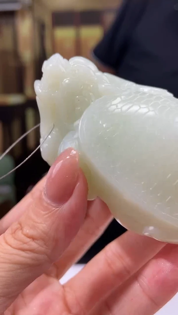 和田玉未镶嵌挂件311820