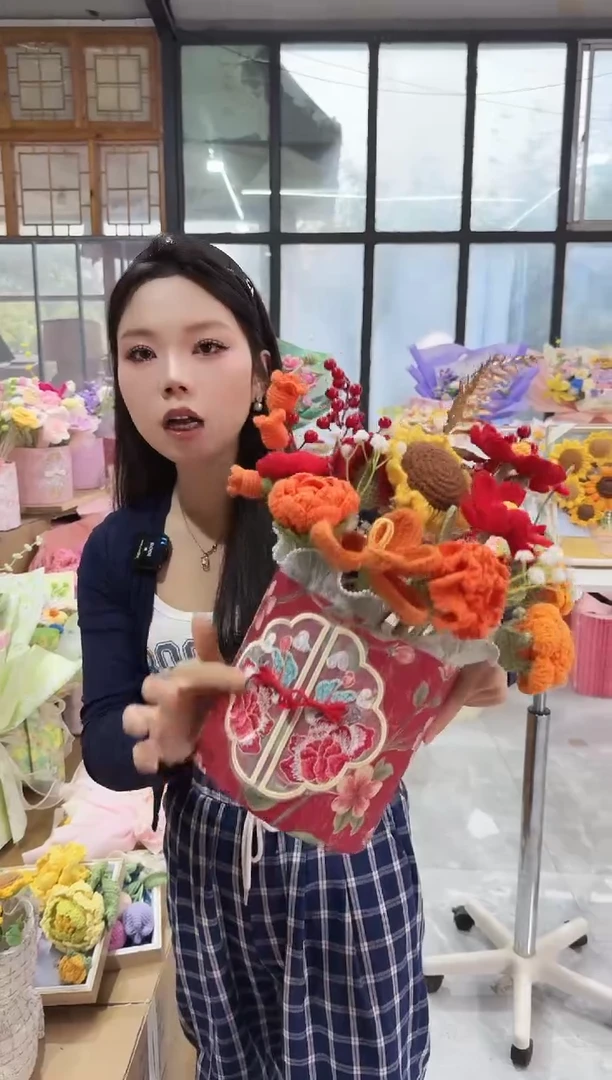 非遗手工定制花束，孤品清仓！！