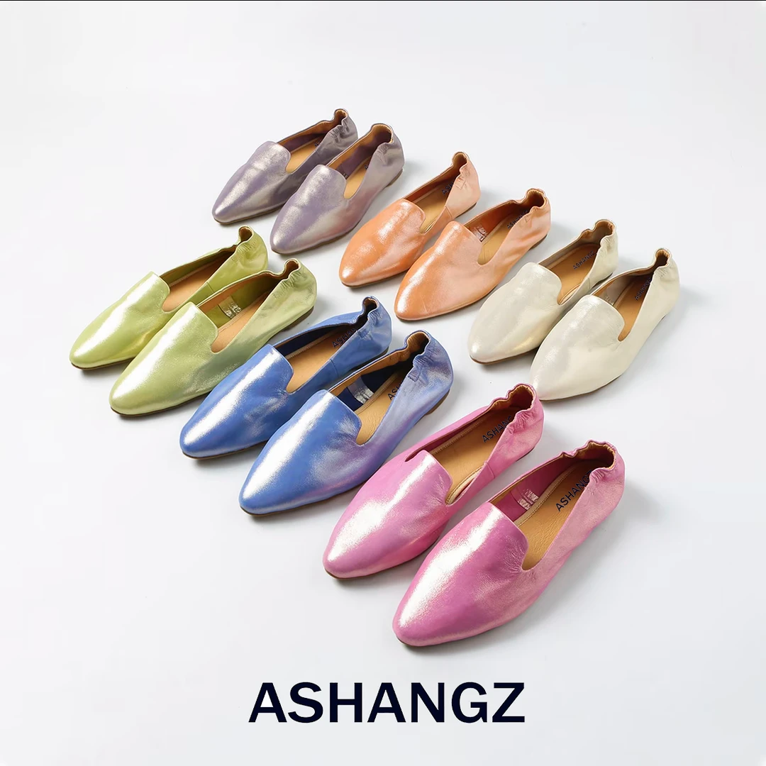 2..5厘米/低跟全真皮小单鞋2025款春季夏季百搭韩版平底鞋