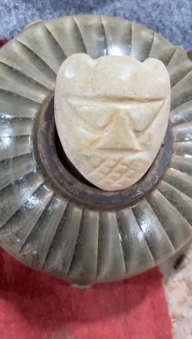 瓷片手工，手绘，陶瓷