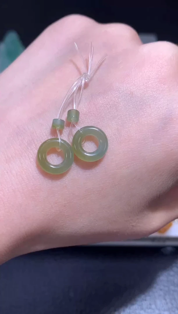 定制翡翠未镶嵌甜甜圈