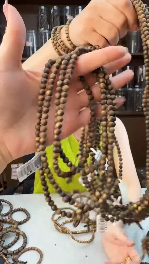 手串沉香0612虫漏圆珠多圈多样性发一