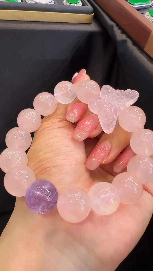 水晶手链未镶嵌手串