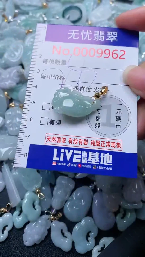 颈饰未镶嵌翡翠9962