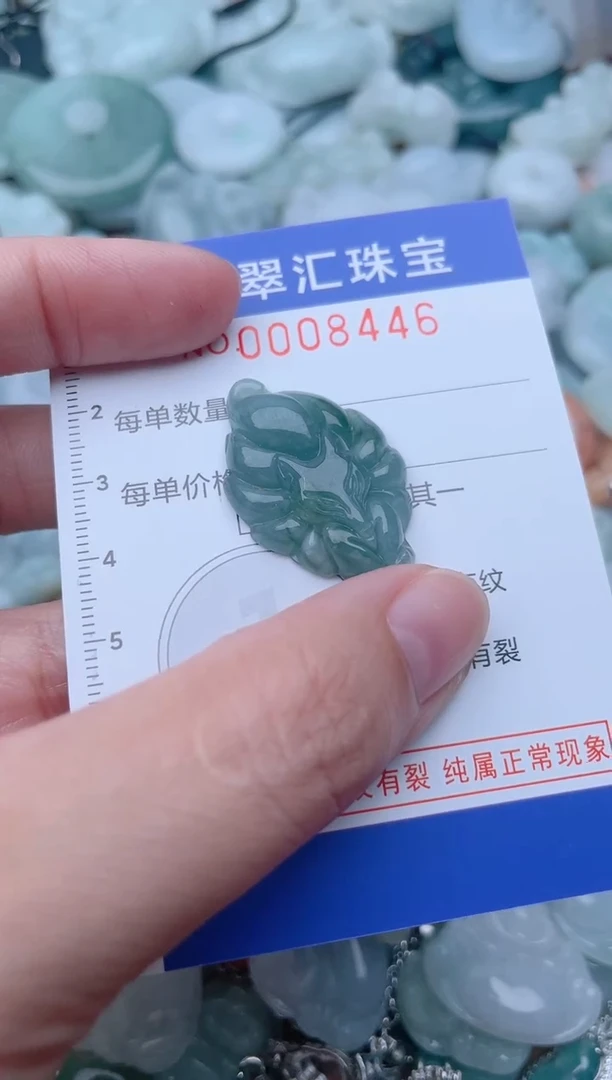 颈饰未镶嵌翡翠8446