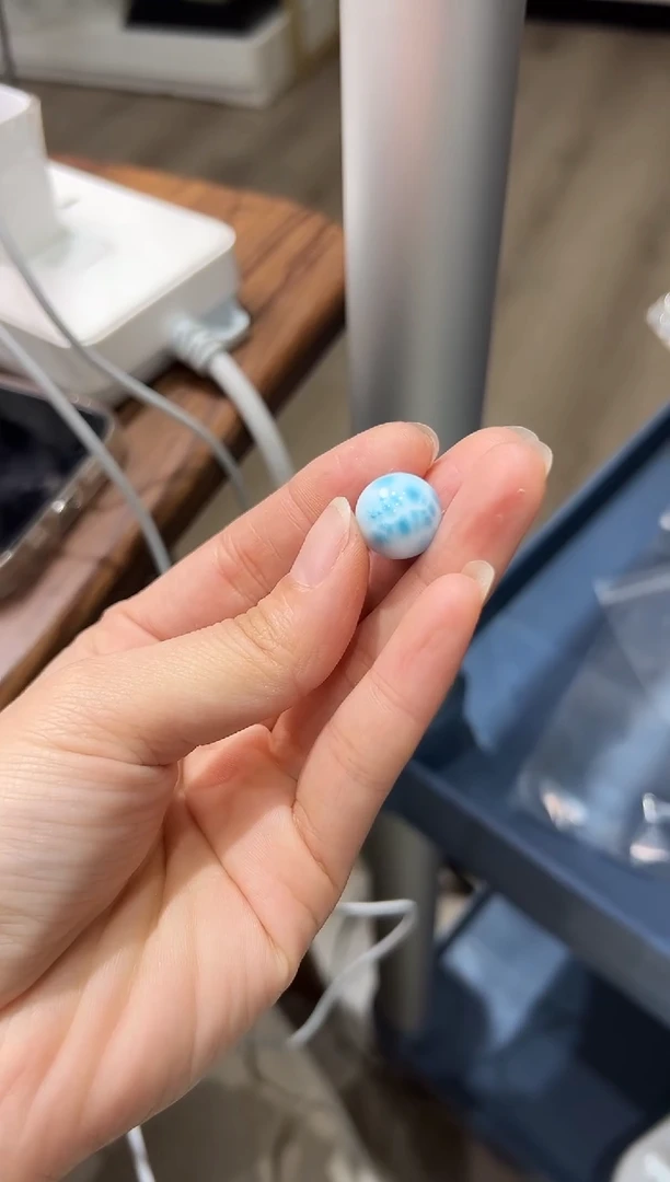 【闪购商品】针钠钙石（海纹石）颈饰未镶嵌XL815海纹石单珠