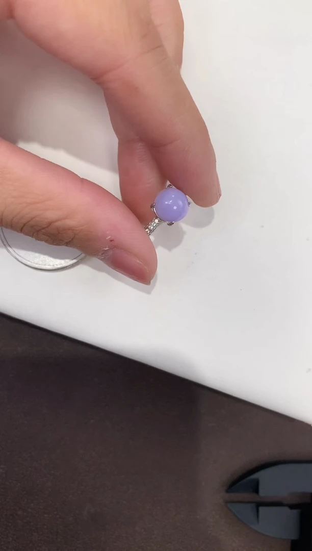 颈饰银S925镶嵌翡翠天然缅甸A货翡翠