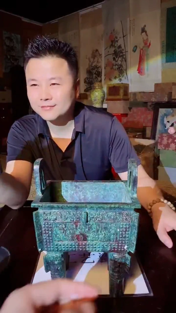 瓷片景德镇现代陶瓷 流水47