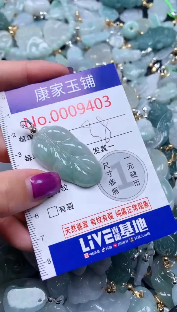 颈饰未镶嵌翡翠9403