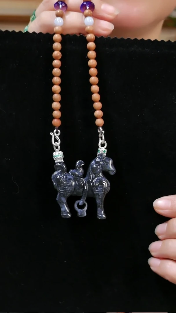 颈饰未镶嵌翡翠国风