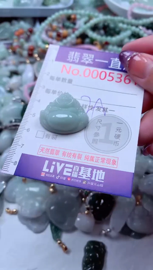 翡翠未镶嵌吊坠(不含链)5361