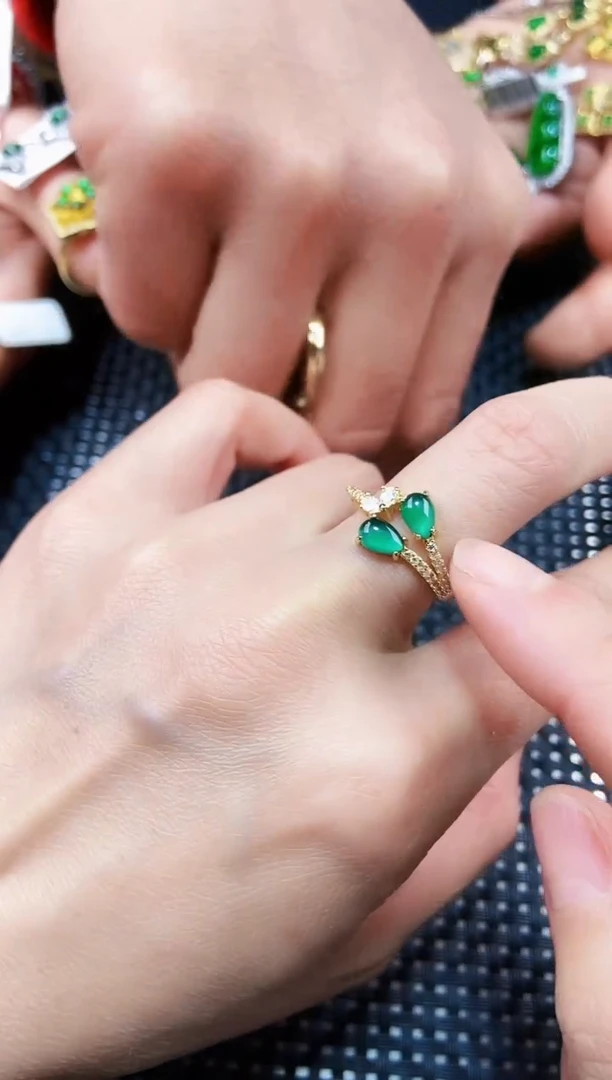 【闪购商品】翡翠戒指未镶嵌11111111