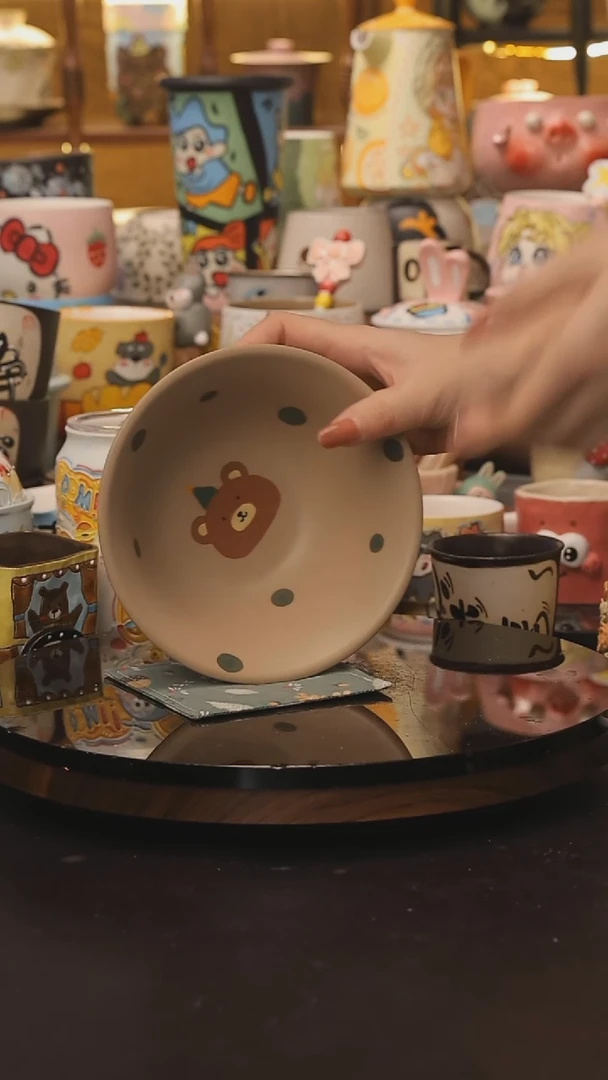 景德镇釉下彩绘设计师款式陶瓷