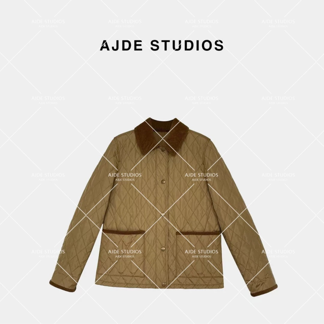 AJDE｜短款BR绗缝谷仓夹克秋冬穿搭09