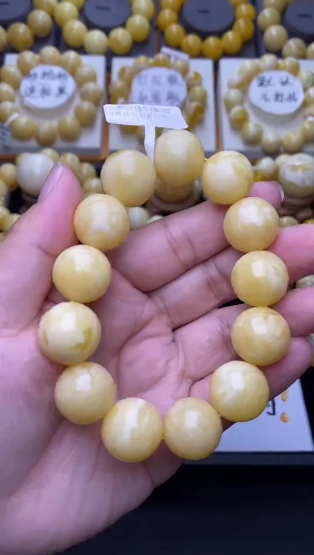 裸石琥珀未镶嵌大小姐珠宝严选57