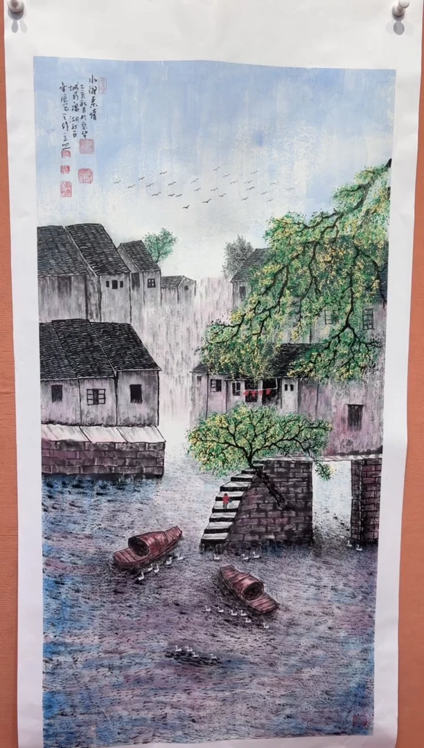 国画师立照老师国画作品