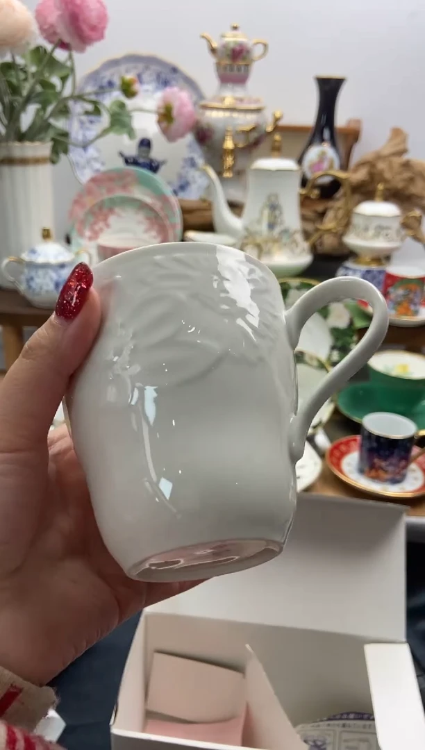 瓷片全新G马克杯谨慎参拍，防伪帖撕毁无售后