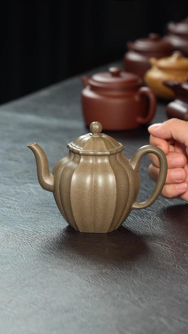 茶壶紫砂熟*居银台醉客半手