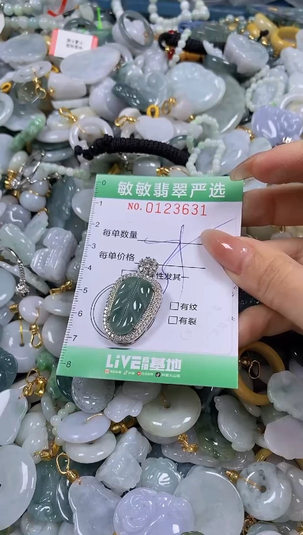 【闪购商品】翡翠颈饰未镶嵌闪购0123631