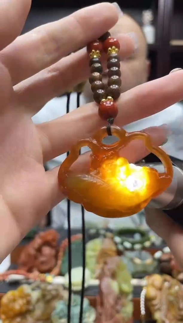 未镶嵌岫玉吊坠·多样性发*货拍一发一