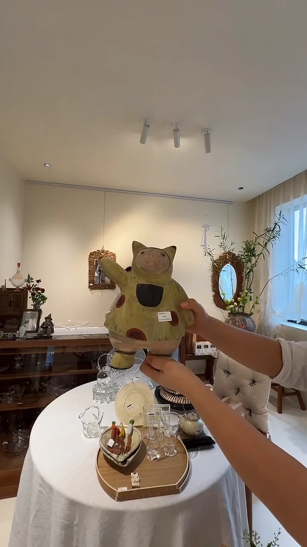 茶道摆件0000淘猫黄色雨衣8029