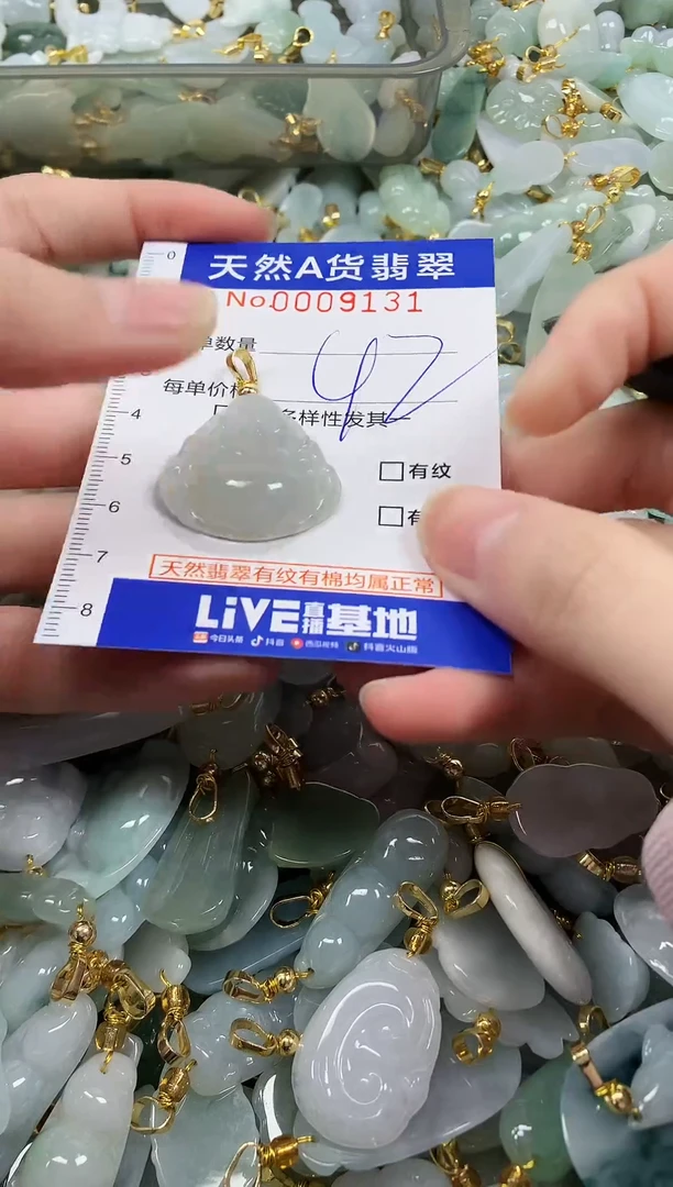 颈饰未镶嵌翡翠纯天然a货翡翠