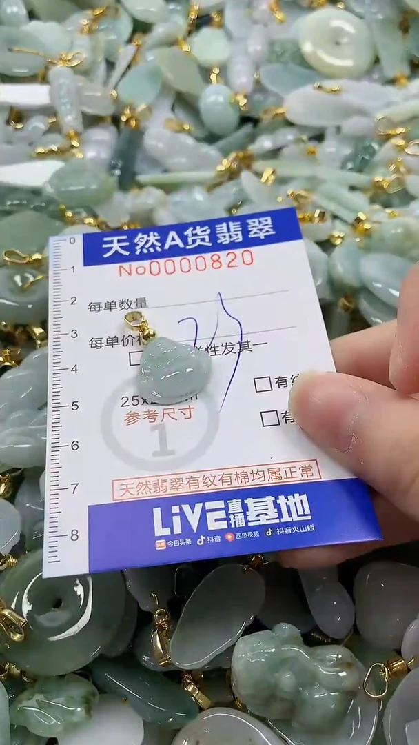 颈饰未镶嵌翡翠纯天然a货翡翠