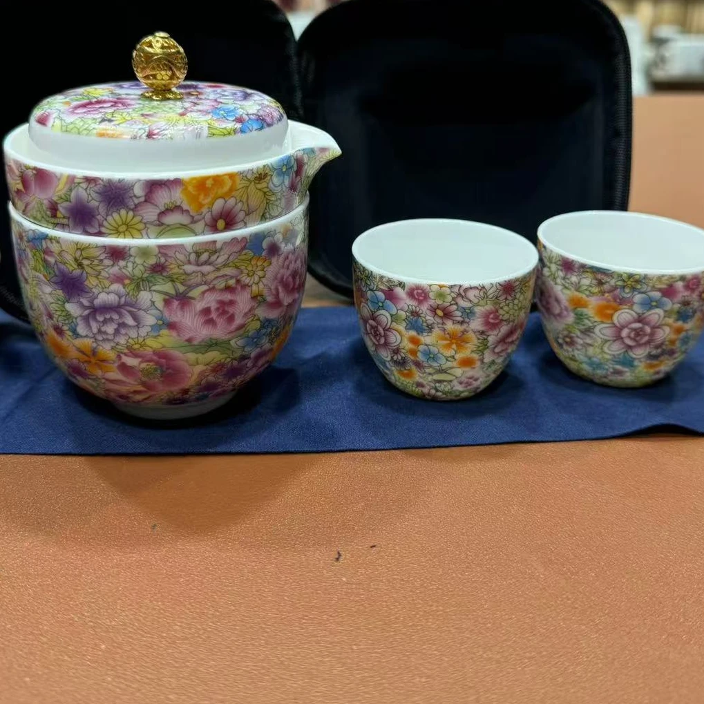 【闪购链接】繁花旅行茶具YS369