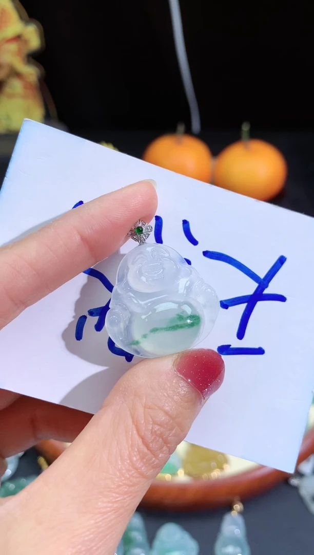 【闪购商品】翡翠颈饰未镶嵌佛公