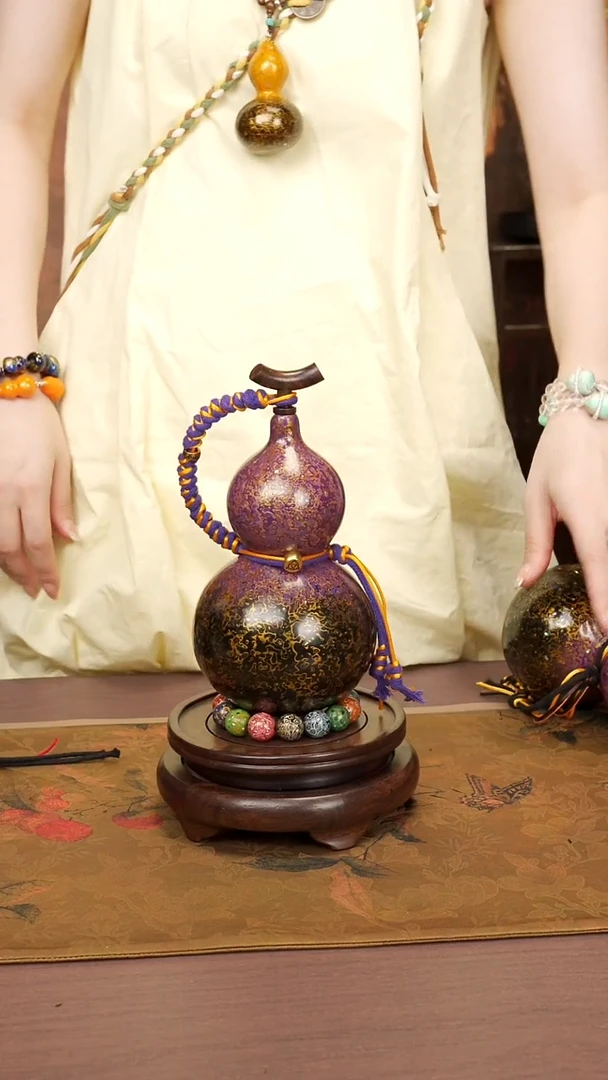 80易林高端工艺大漆酒葫芦--278