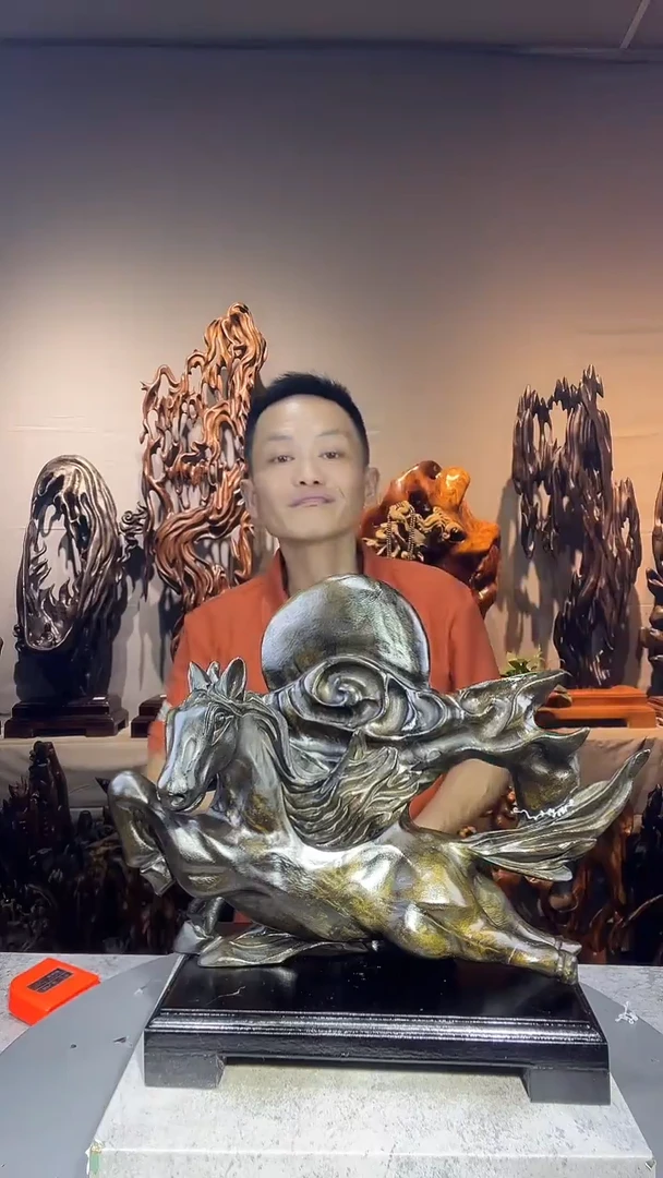 金丝楠金丝楠桌面随行摆件83