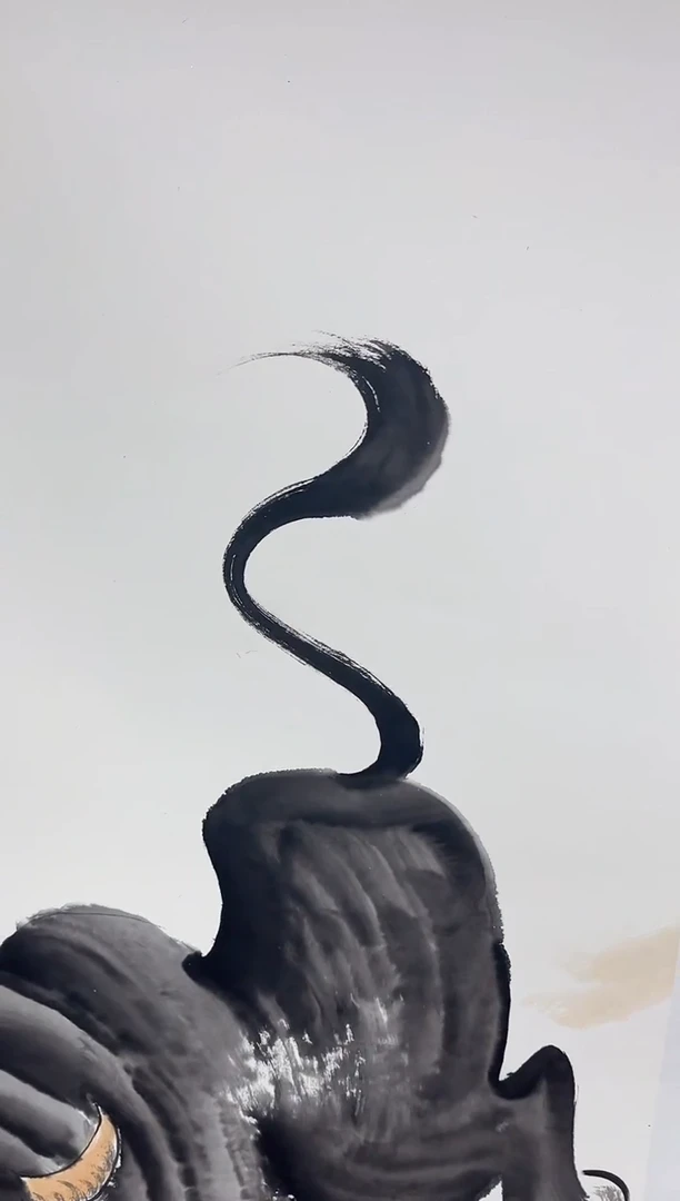 国画刘峰老师四尺