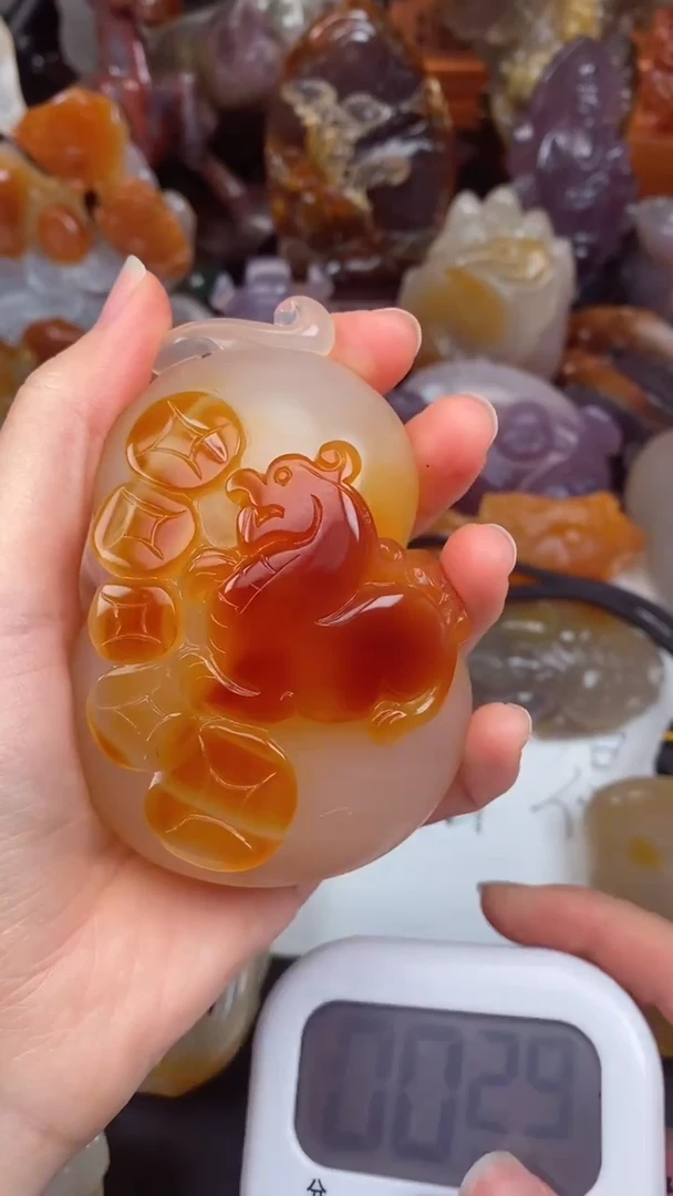 玛瑙/玉髓颈饰未镶嵌p*oAA