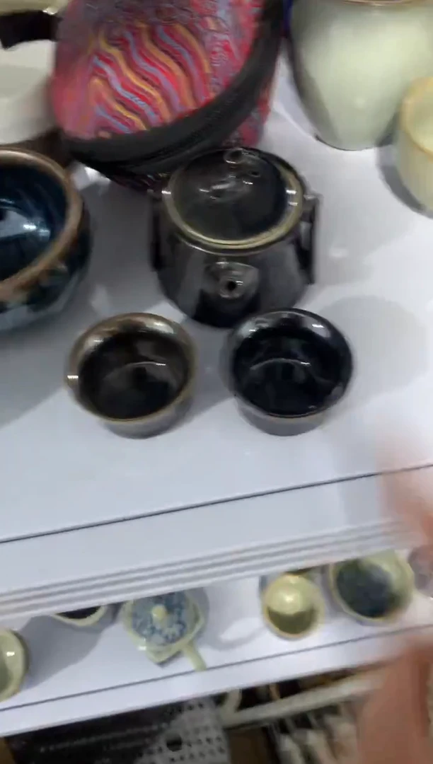 【清！一件不留】汝窑、茶壶盖碗茶杯主人杯微矿点