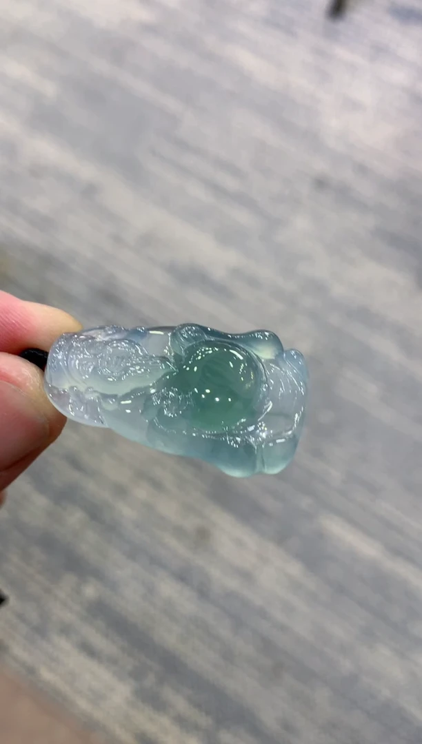 颈饰未镶嵌翡翠天然A货翡翠