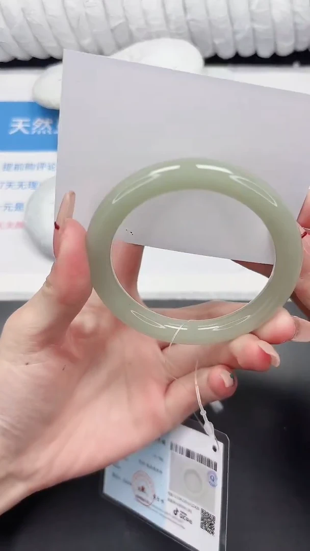 未镶嵌手镯石英质玉12-55.3DY