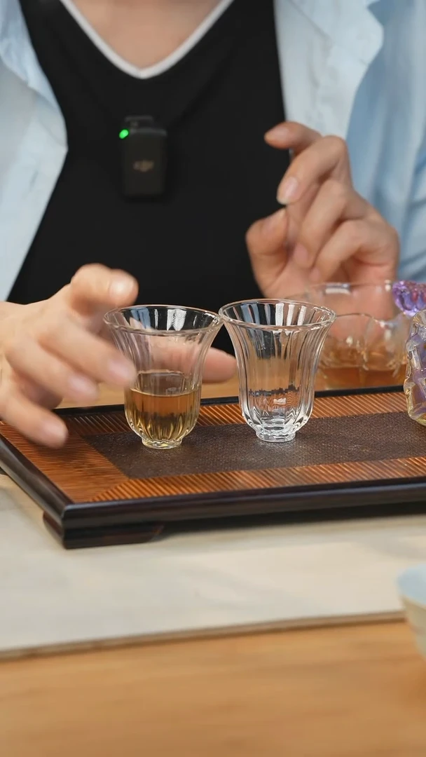 两只高硼硅主人杯洛神杯