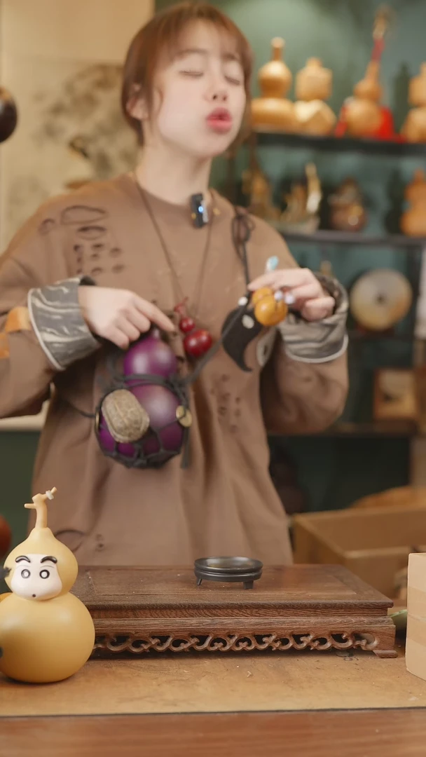 【闪购商品】97号精品天然大漆工艺防渗内胆酒葫芦~