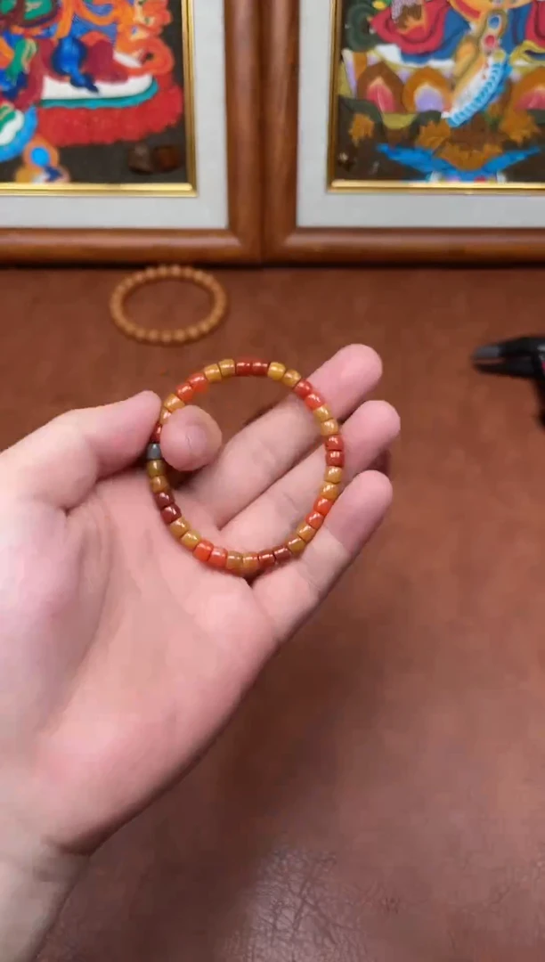 未镶嵌手串南红玛瑙1
