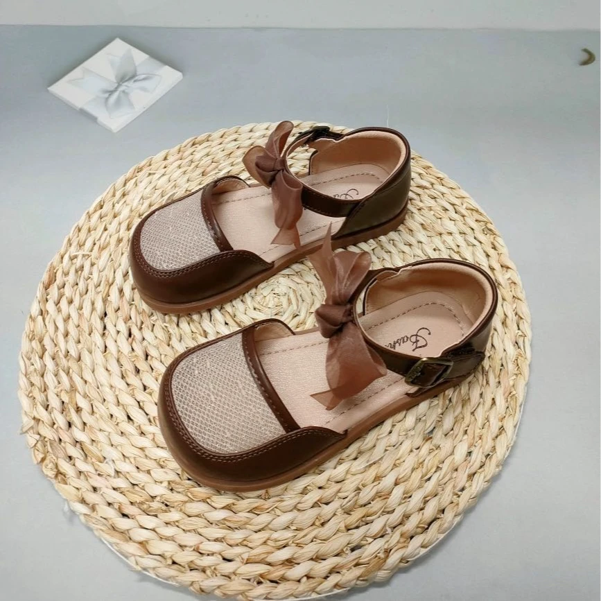 【夏季新款26-33码】9537 女童凉鞋时尚百搭软底轻便防滑舒适公主鞋