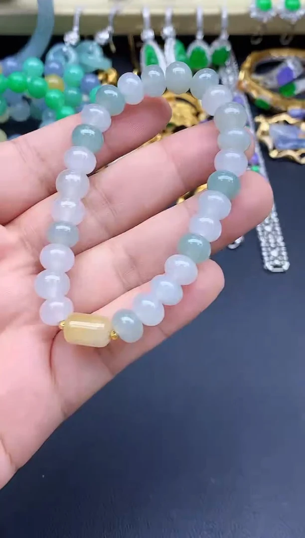 未镶嵌手链翡翠195-春日珠宝