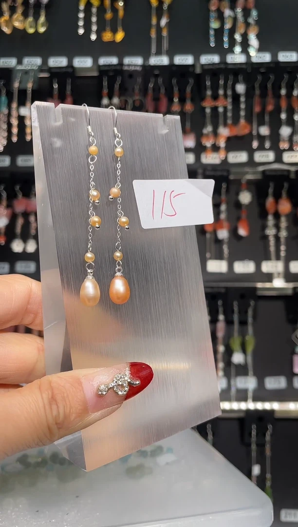 【闪购商品】紫晶耳饰银S925镶嵌喜欢拍