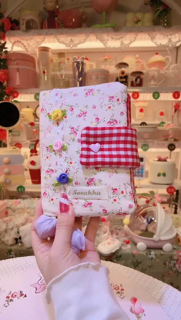 玫瑰花手账本——手工制作品质好！