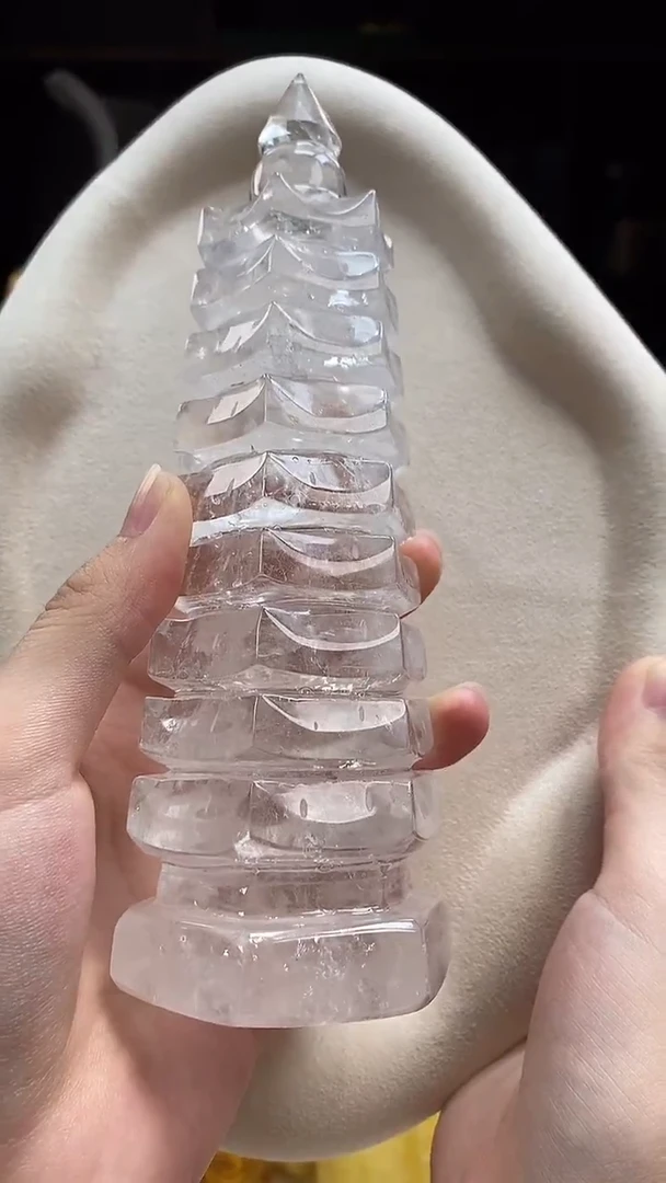 颈饰未镶嵌水晶吊坠