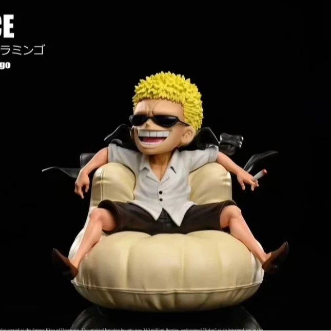 《云上模玩GK》樱花工作室七武海童年系列手办第一弹明哥树脂雕像