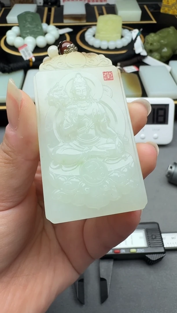 颈饰未镶嵌和田玉4
